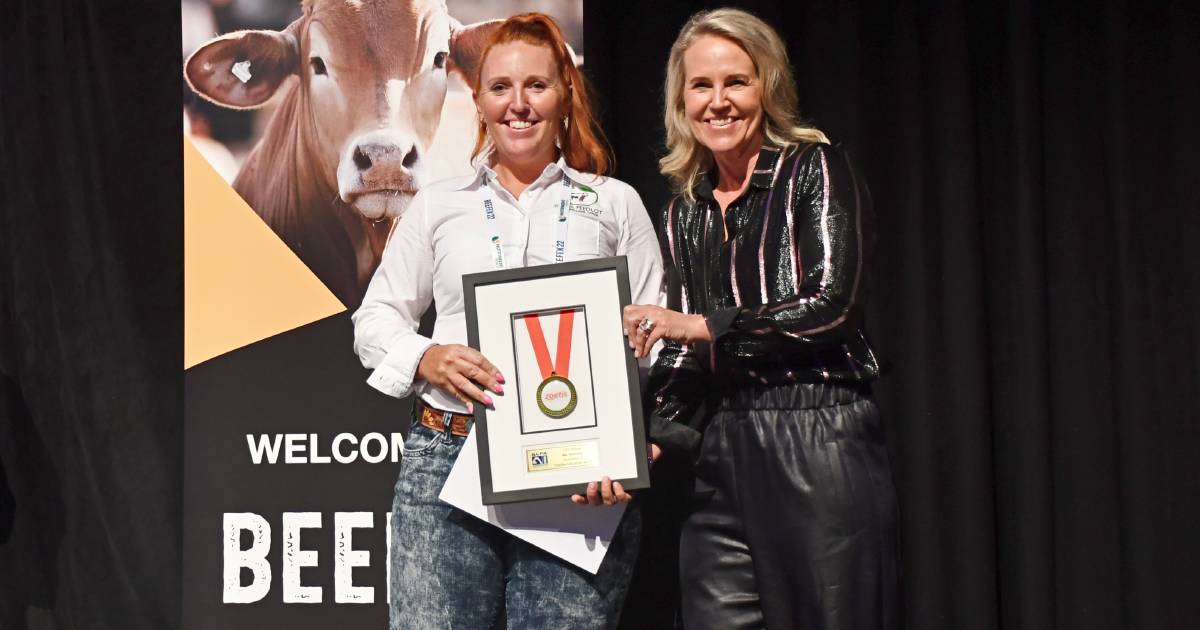 Feedlot industry 'a way of life' for award winner Bec Donnelly