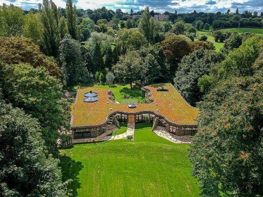 An astonishing home in St Albans that’s equal parts Roman villa, Japanese temple and medieval cloisters