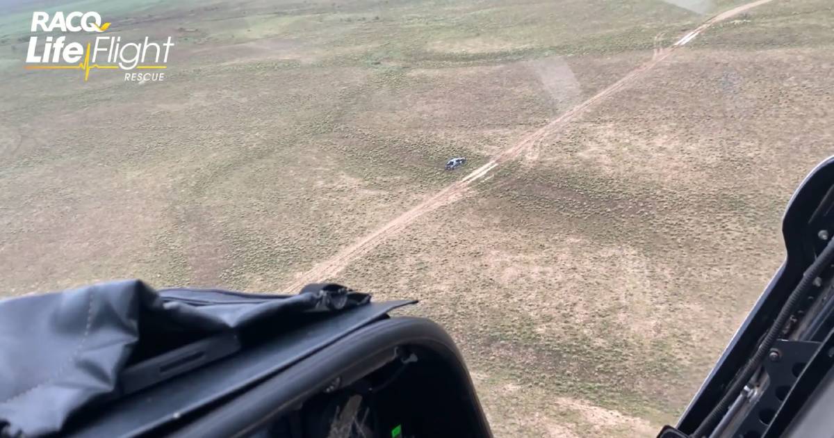 Woman and dog rescued near Kynuna