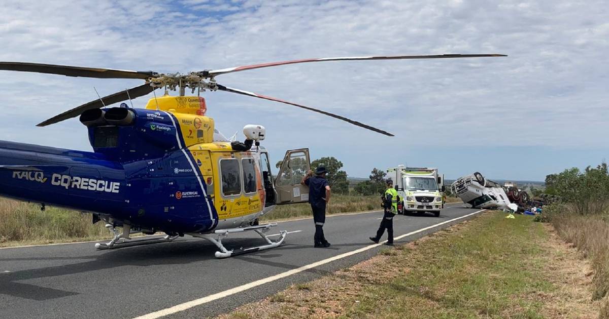 Semi-trailer crash leaves three people injured near Clermont