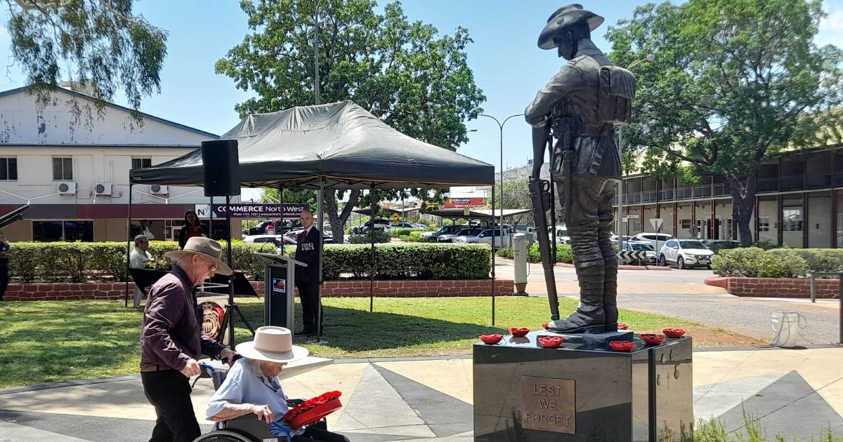 Remembering the fallen in Mount Isa