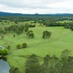 Rain greens up station country