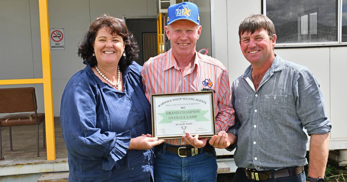 Moonie family cleans up at first Warwick prime lamb competition