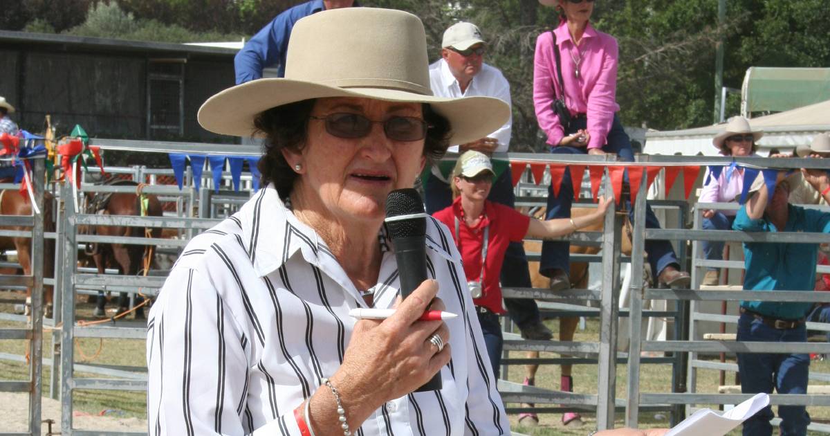 Golden voice of campdrafting receives top honour