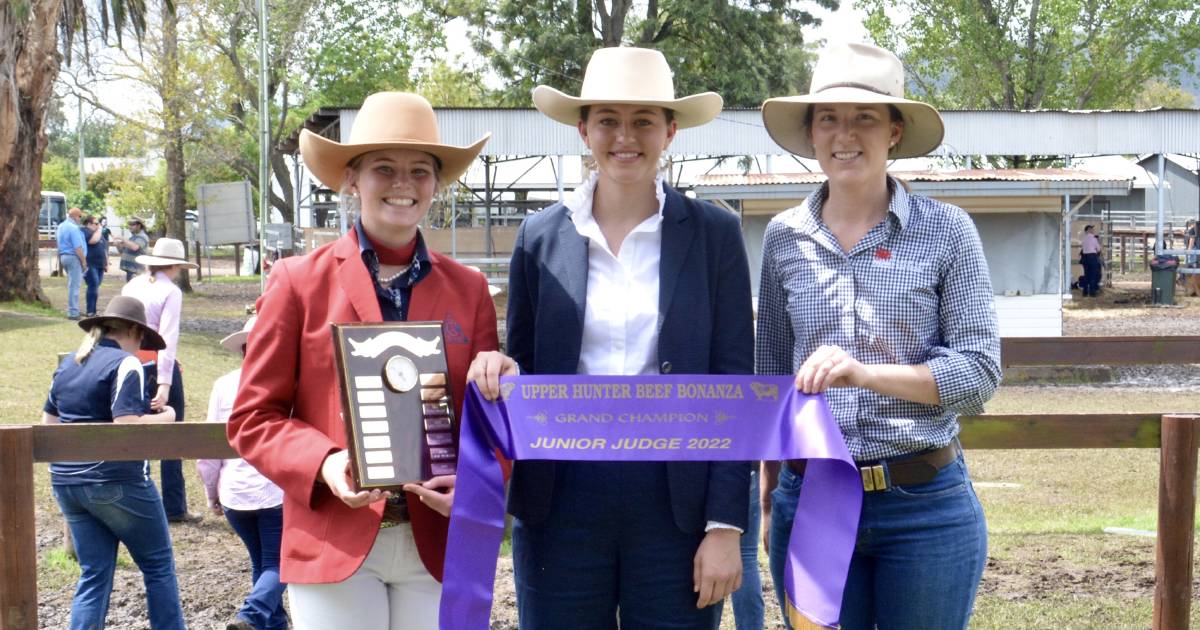 Upper Hunter Beef Bonanza 2022: Zoe Rudder of Calrossy Anglican School wins junior judging | The Land