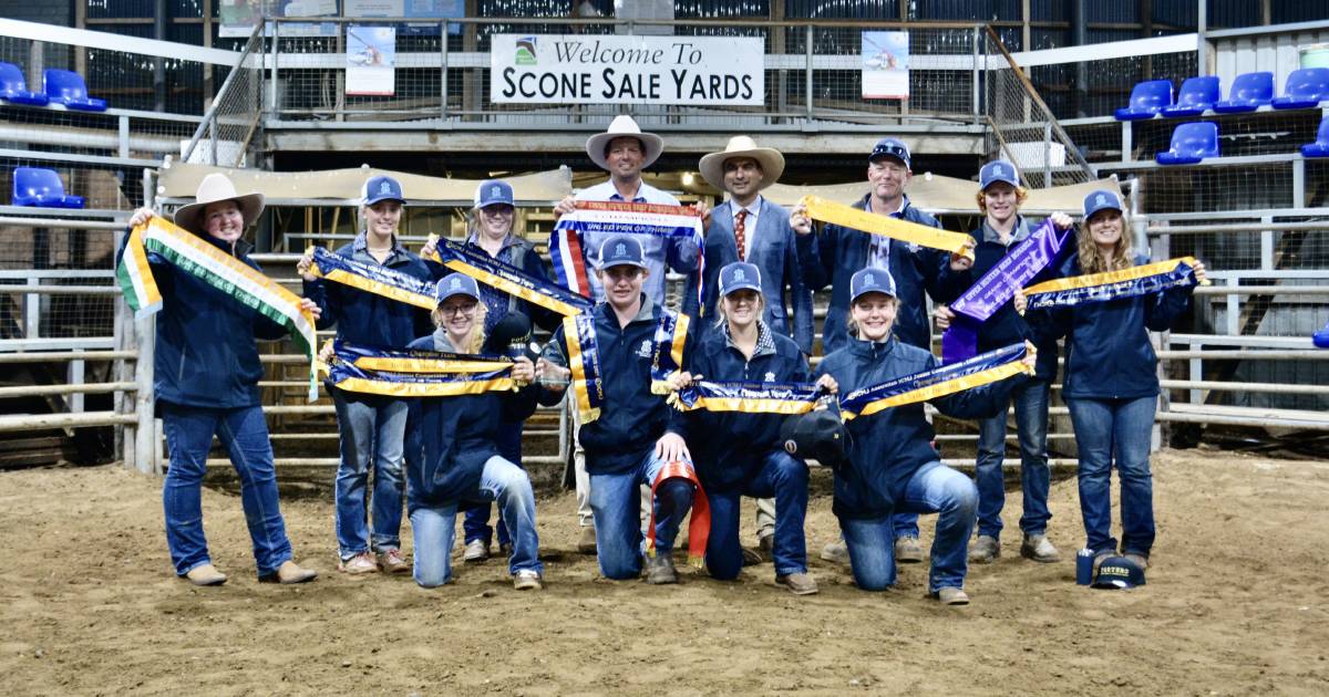 St Mary's College Gunnedah win IMCJ team competition at Beef Bonanza