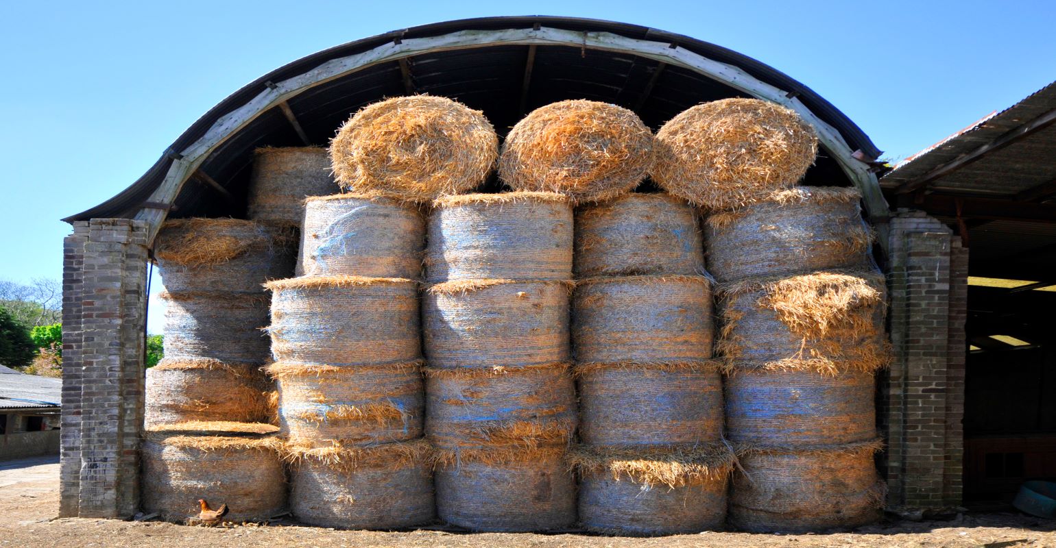 Benefits of proper hay storage