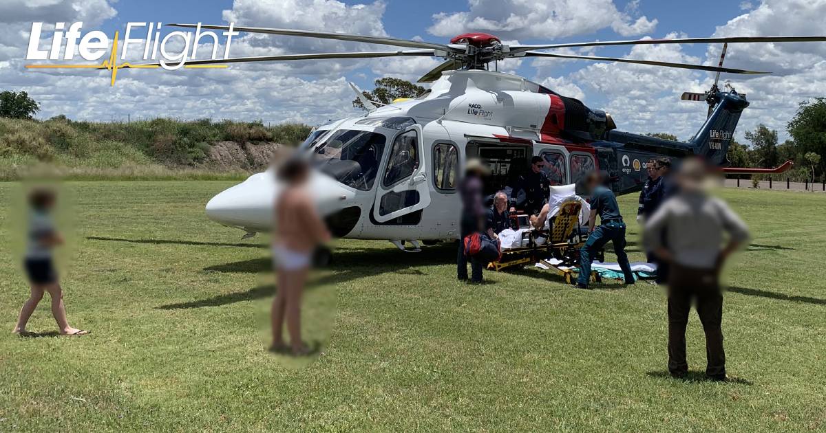 Western Downs man injured in quad bike crash airlifted by LifeFlight | The Land