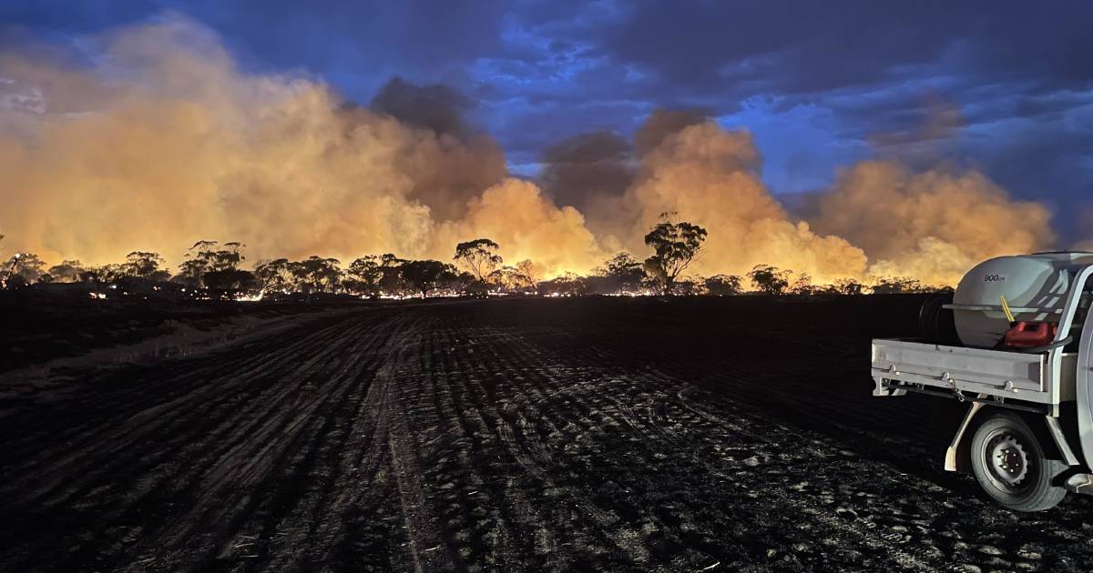 Donnybrook fire downgraded to watch and act