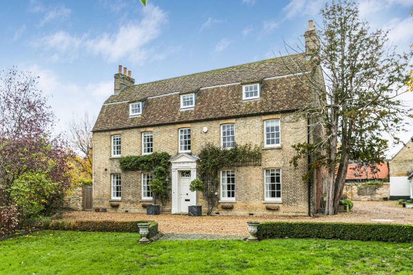 A gorgeous Georgian home in Cambridgeshire built on land once owned by Oliver Cromwell