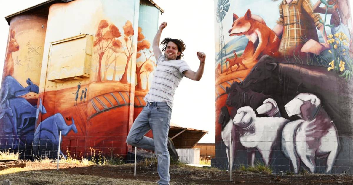 Mural to light up Quirindi sky in silo art trail first