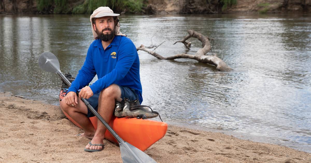 In the wake of flood chaos, Matt's 1100km journey down the Murrumbidgee flows on