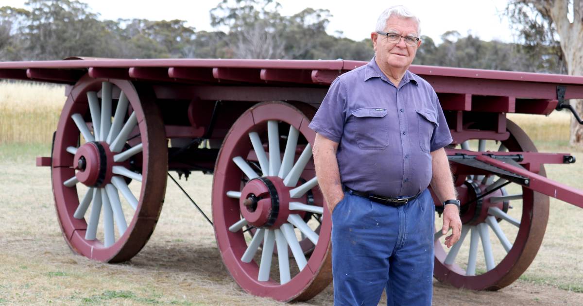 Wagon restorer keeps on turning