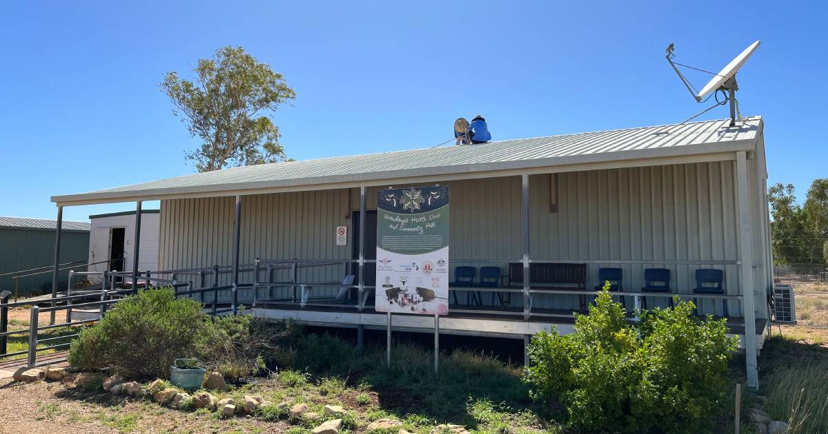 Satellite internet installed at remote outback health clinic