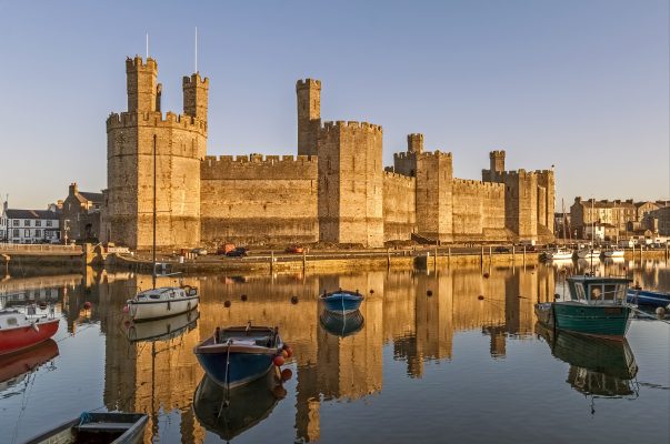 Caernarfon Castle, Gwynedd: ‘One of the great buildings of the Middle Ages’