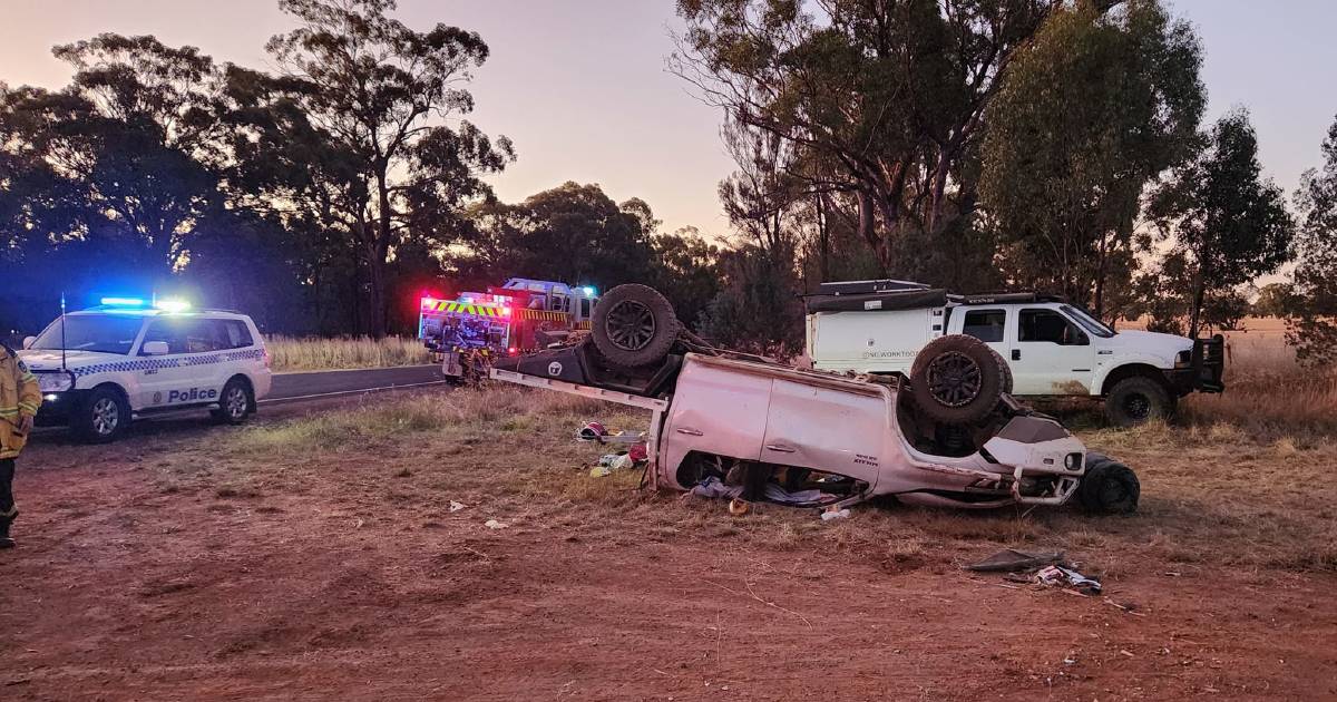 Driver frees himself from upturned ute after crash on Coolamon-Ardlethan Road | The Land