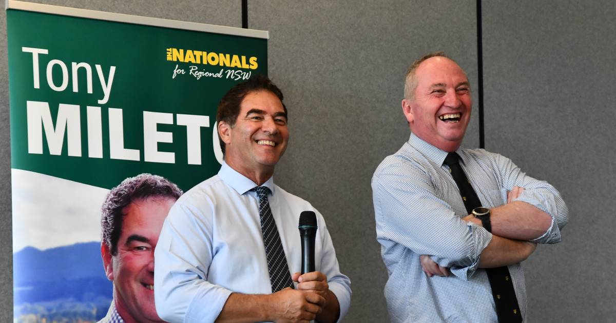 Barnaby Joyce in Orange to win back heartland