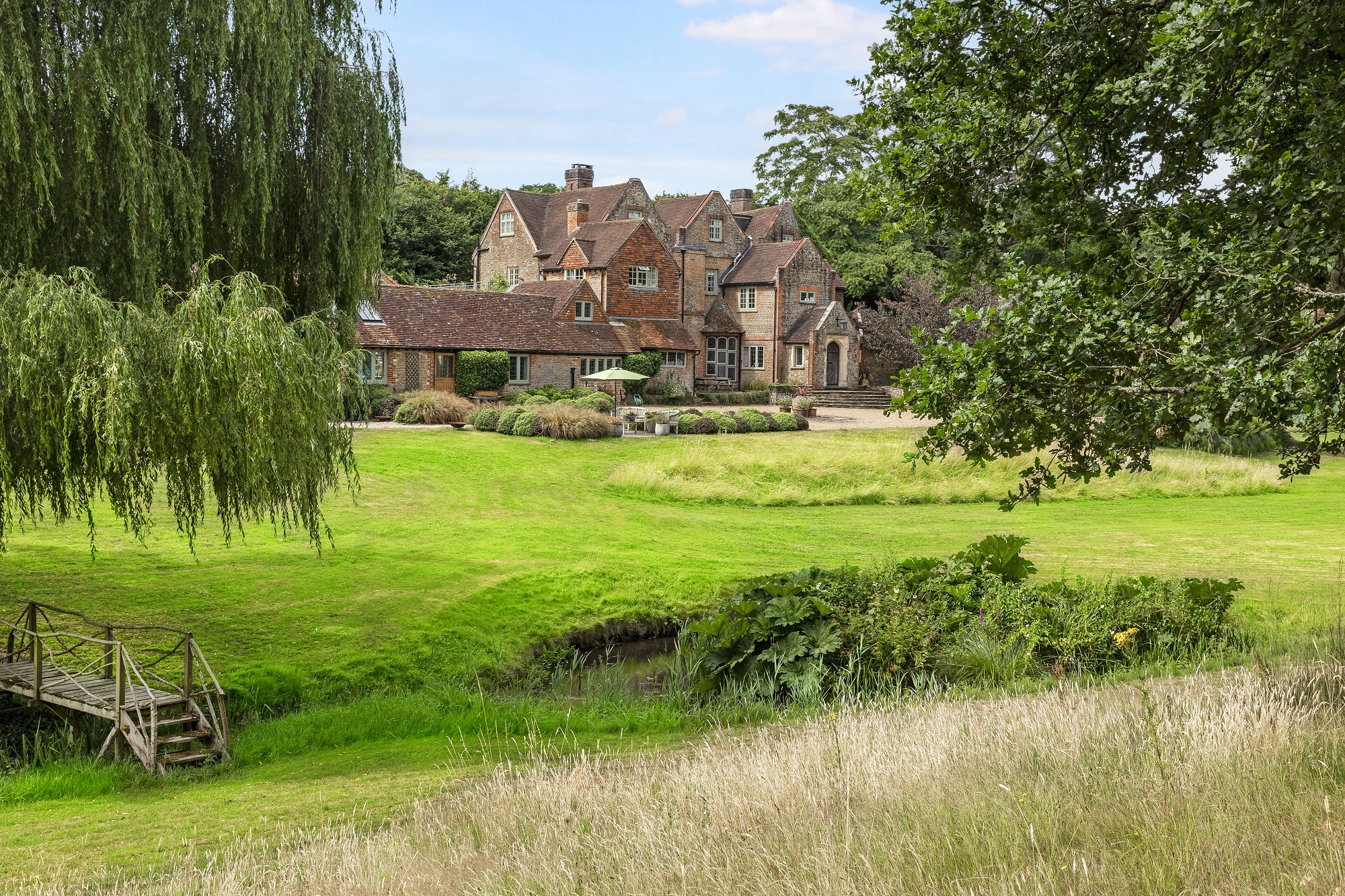 A beautiful 15th century house that was home to a supermodel caught up in the Profumo scandal