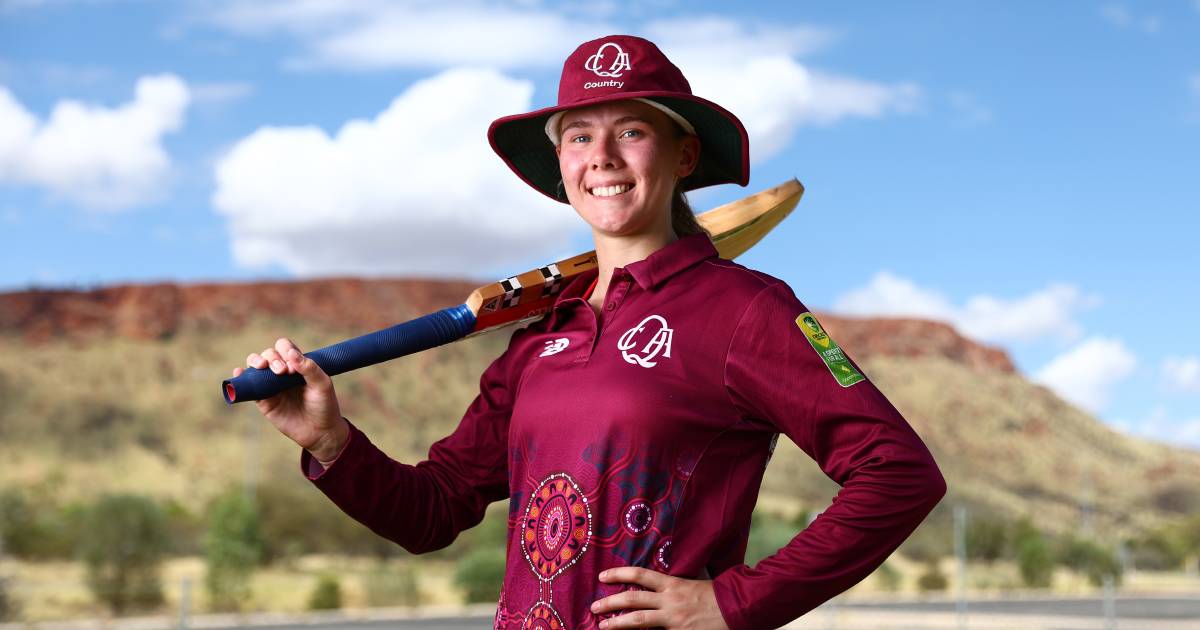 Cricketer escapes flooded cattle station to debut at national championships