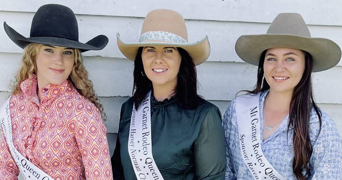 Meet the new Mount Garnet Rodeo Queen Quest entrants for 2023