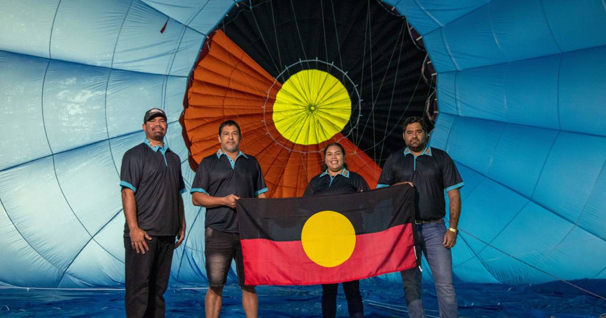 GALLERY: First wholly Indigenous-owned hot air balloon takes off