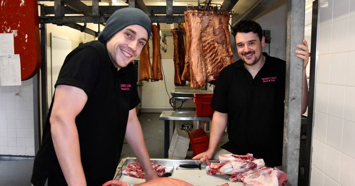 Orange butchers Felix Bishop and Aidan Mason to own and operate Trunkey Bacon & Pork | The Land