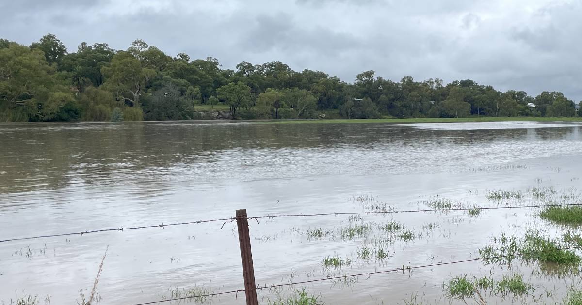 Widespread rain across southern Queensland