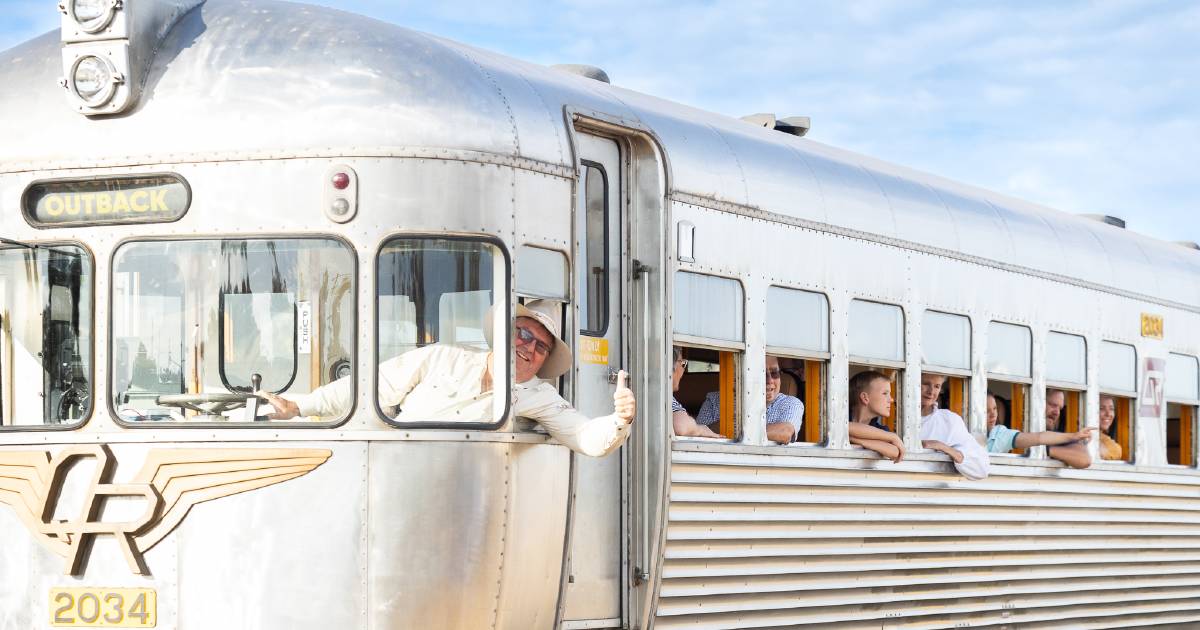 New outback rail adventure underway in Longreach