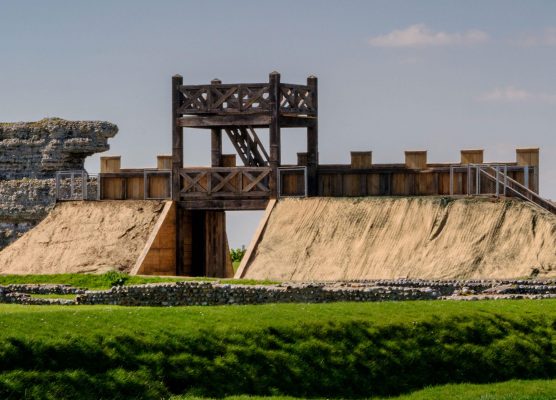 The towering Roman gate re-built in Kent, 2,000 years after it originally went up