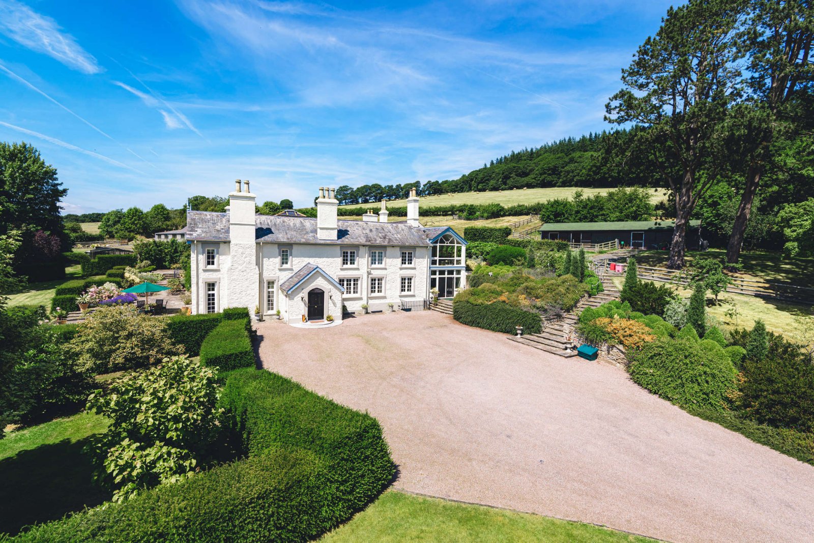 ‘One of the finest houses in Herefordshire’ is up for sale, with breathtaking views across the countryside