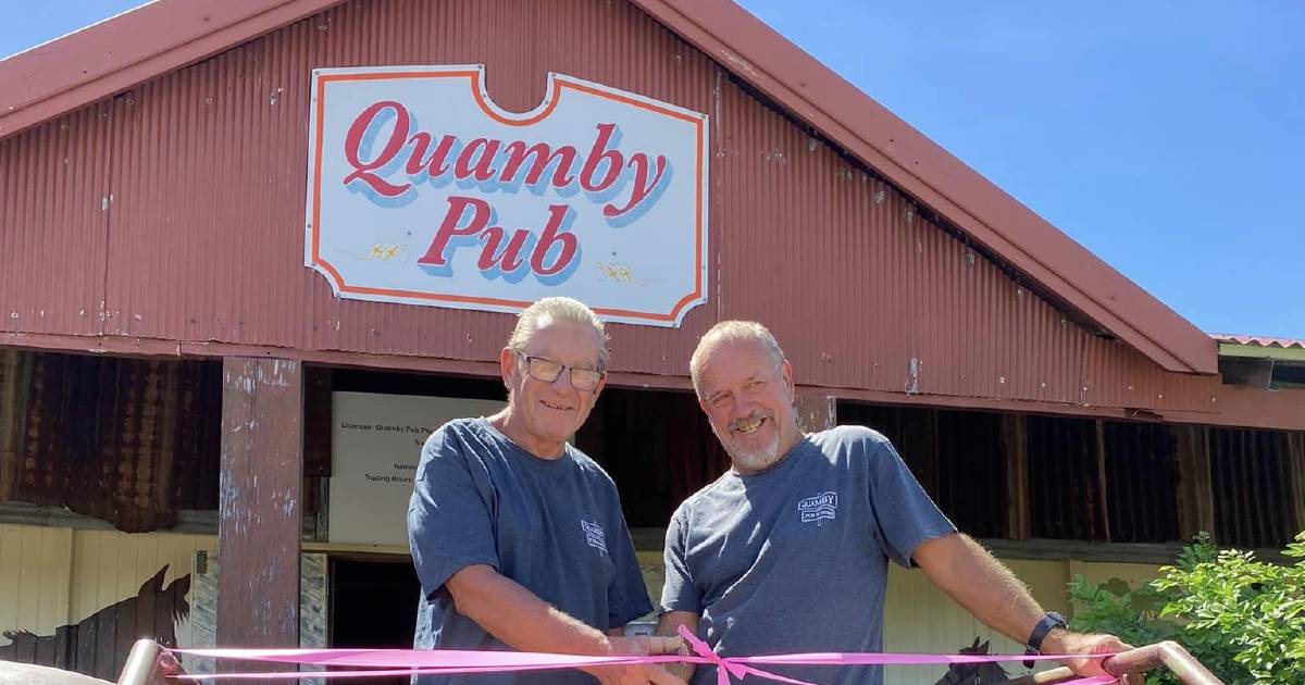 Quamby Pub opens doors for first time in 10 years