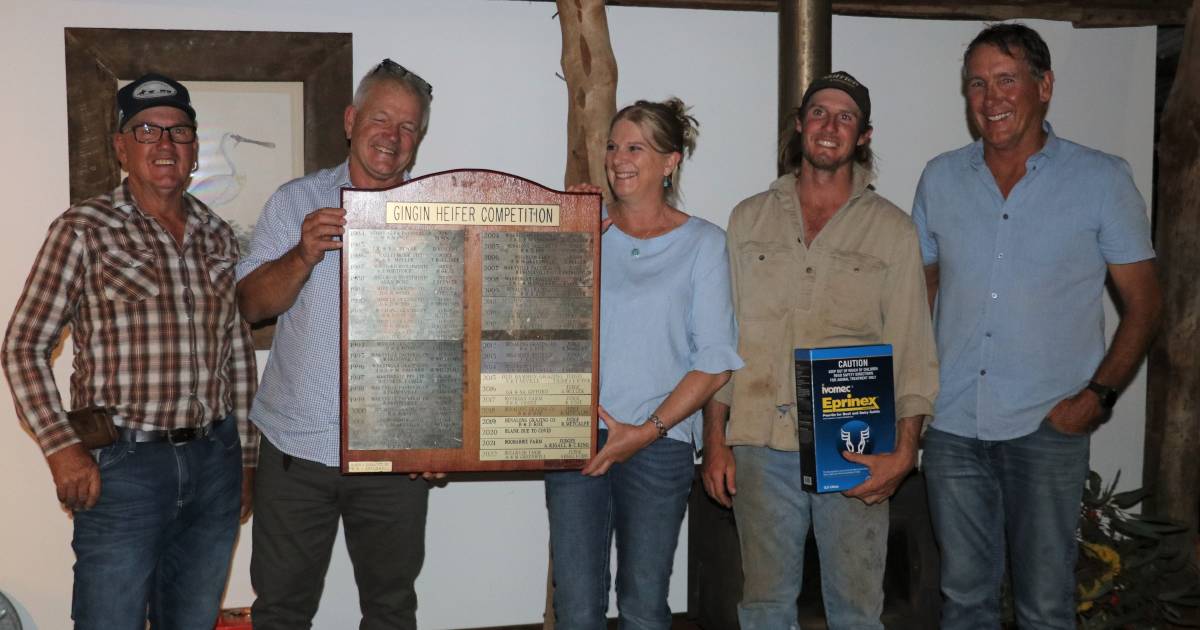 Gingin Heifer Competition won by Edwards family, Plain Grazing, Beermullah | Farm Weekly