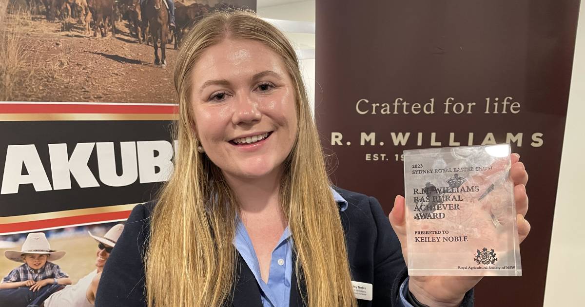 Narromine’s Keiley Noble judged 2023 RM Williams RAS Rural Achiever | Photos | The Land