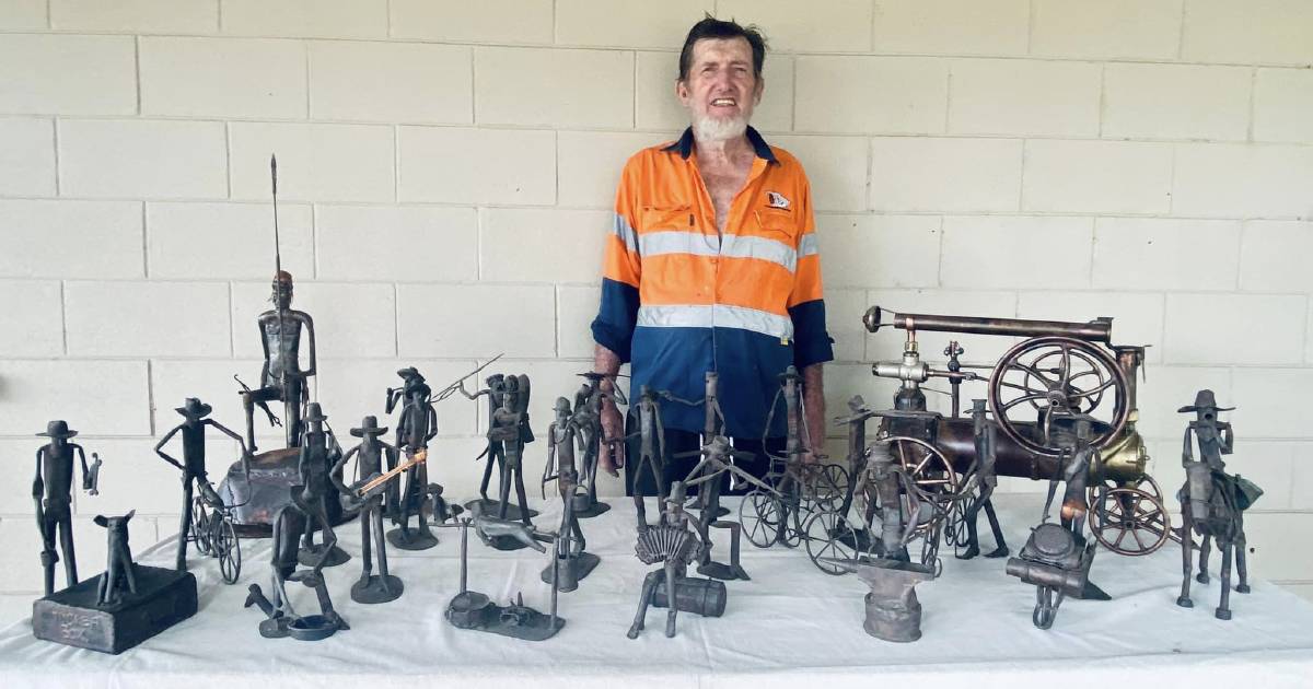 History forged in Springsure boilermaker's copper sculptures