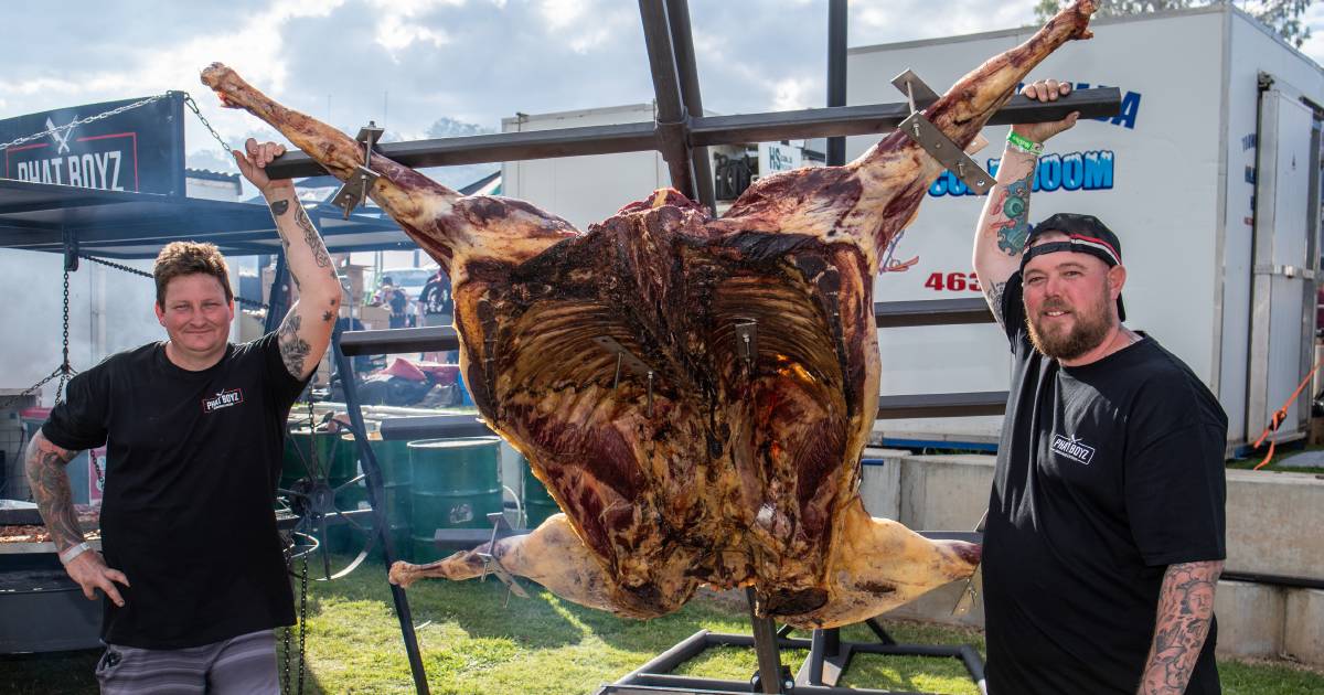 'Australian-first' asado cross steals the show at Meatstock