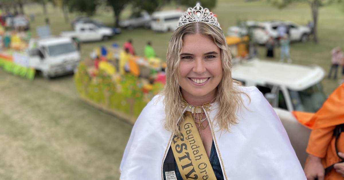 Megan Ostwald crowned Gayndah Orange Festival queen