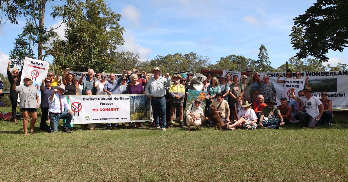 "I'm no greenie, but today I'm on their side": Katter joins protesters to launch anti-wind farm campaign