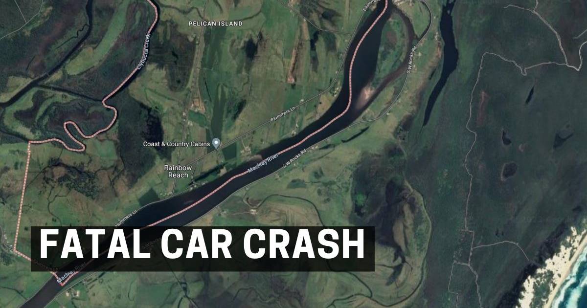 Elderly man dies after single-vehicle crash at Rainbow Reach