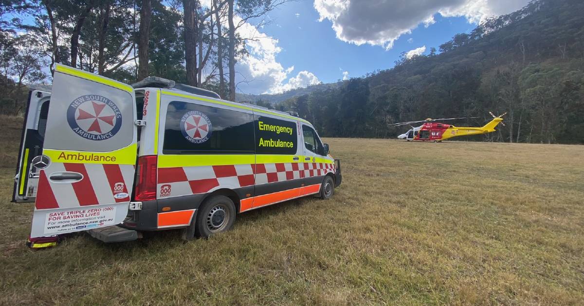 Man seriously injures leg following chainsaw accident on Central West property