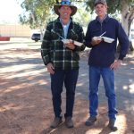 Fierce junior competition in the Dubbo show cattle ring