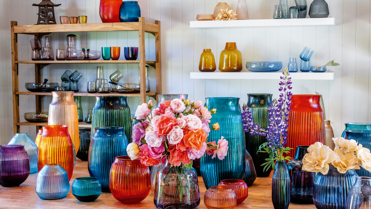 The Colourful Journey of Brian Tunks Ceramics and Glassware Collection