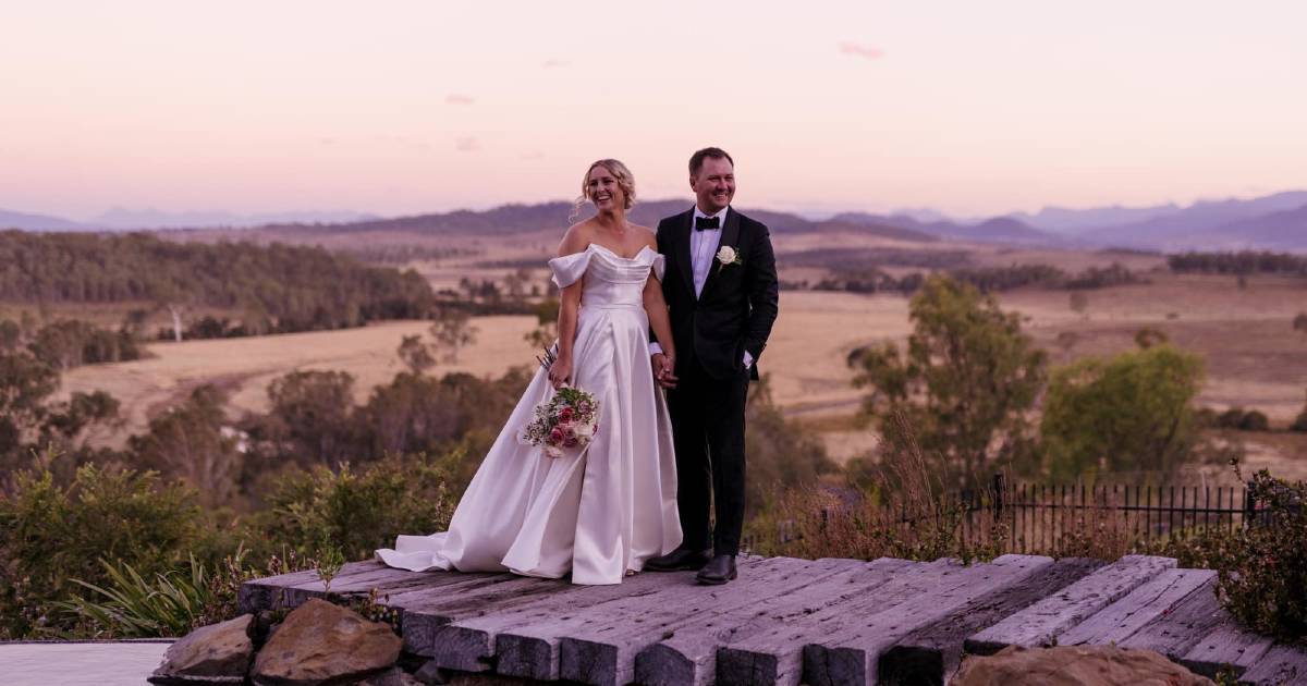 Love blossoms for Tim and Emily