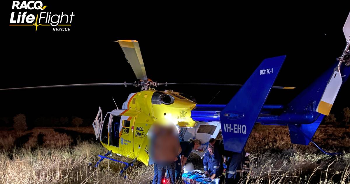 Mount Isa rescue helicopter called to bull riding incident