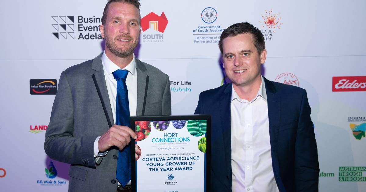 Tasmanian farmer awarded young grower of 2023