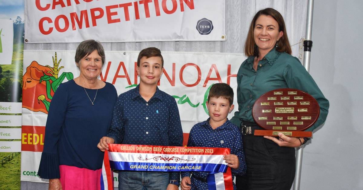 Renamark and Bradshaw family claim top honours at 2023 Callide Dawson Beef Carcase competition