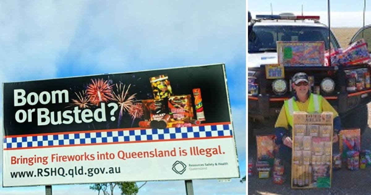 More than 45kg of fireworks seized in Territory Day border crack down