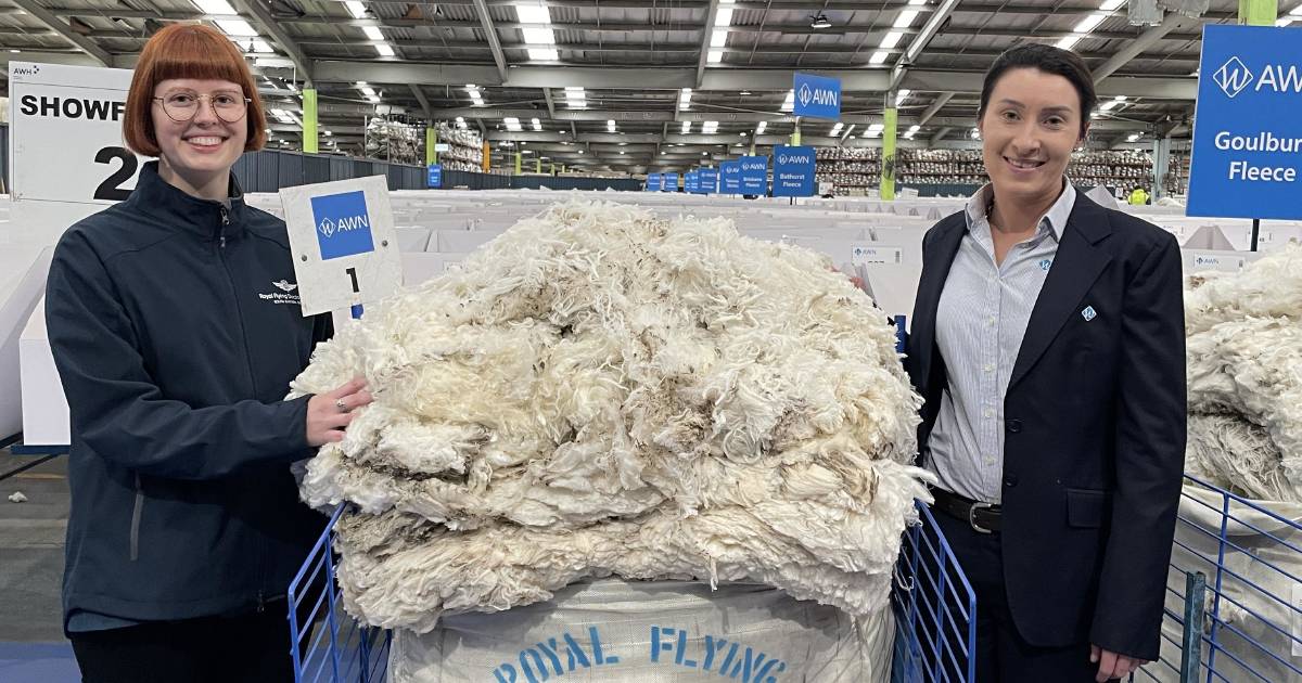 Charity wool auctions raise $13,000 for Royal Flying Doctor Service