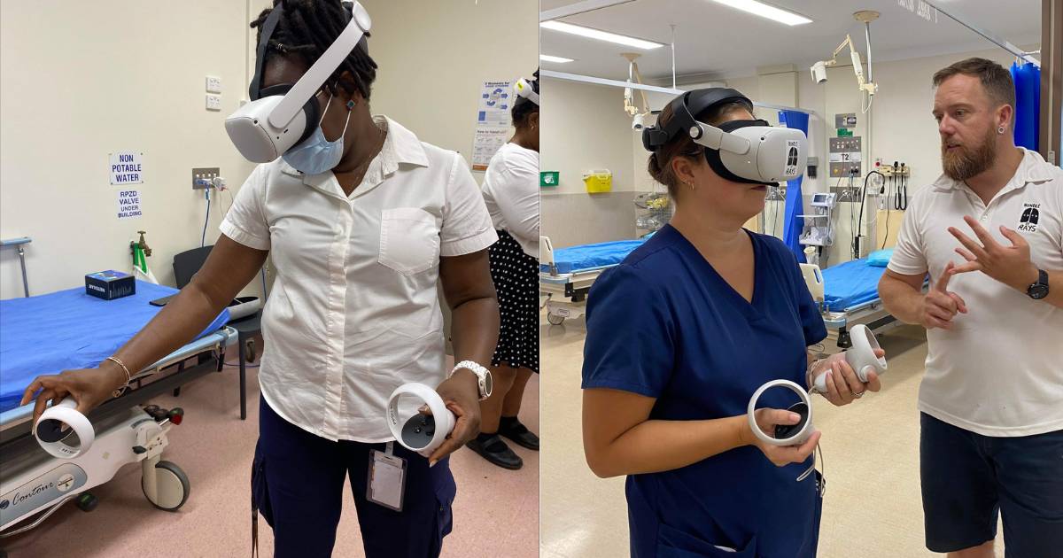 Remote healthcare workers to receive virtual reality training and birth simulations