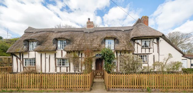 One of the original cottages used on Cadbury’s chocolate boxes has come up for sale