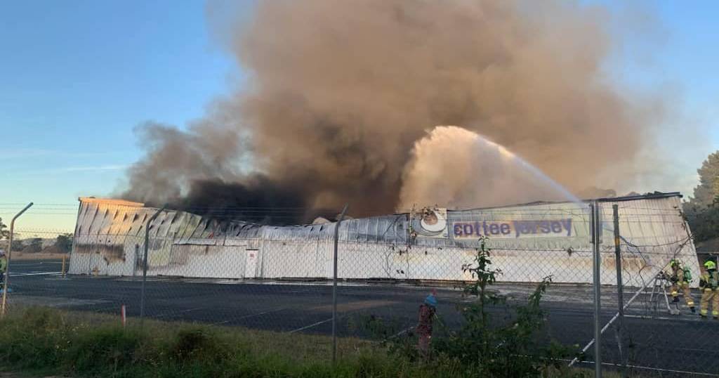 South Coast powdered milk factory destroyed by fire